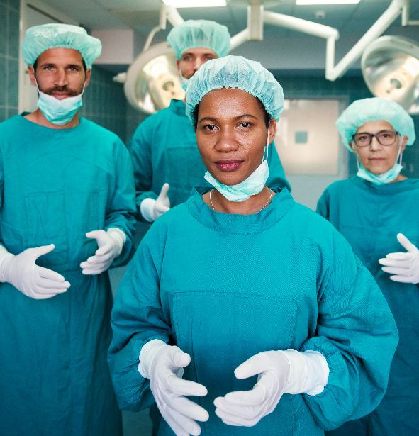 team of doctors