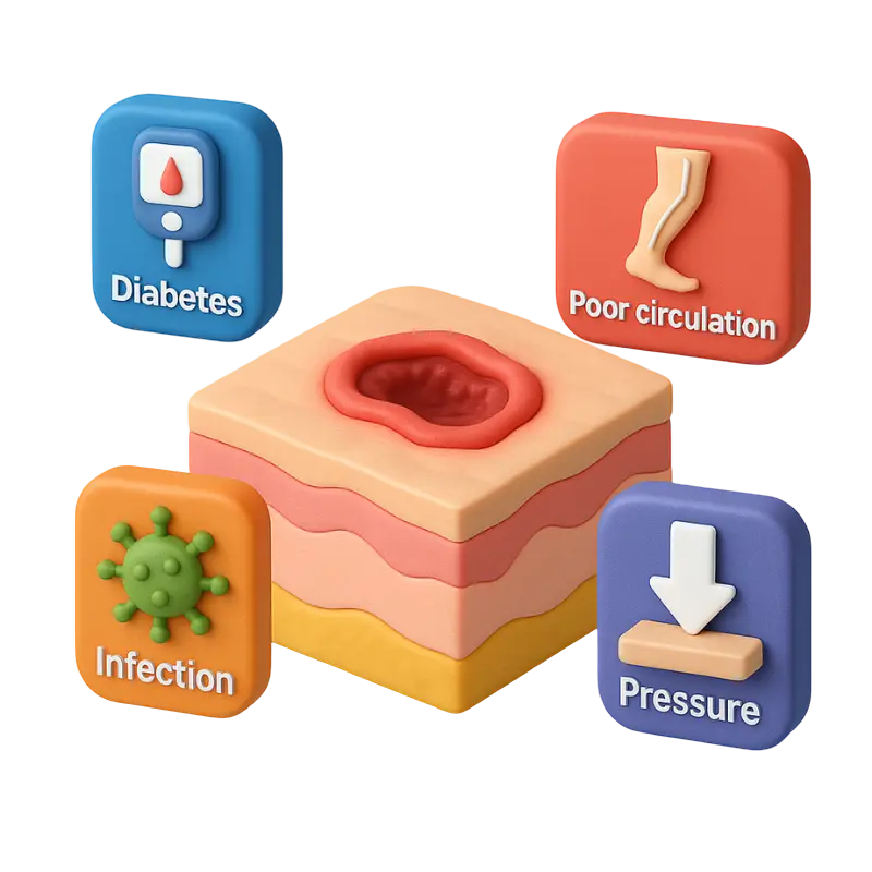 Causes of Chronic Wounds