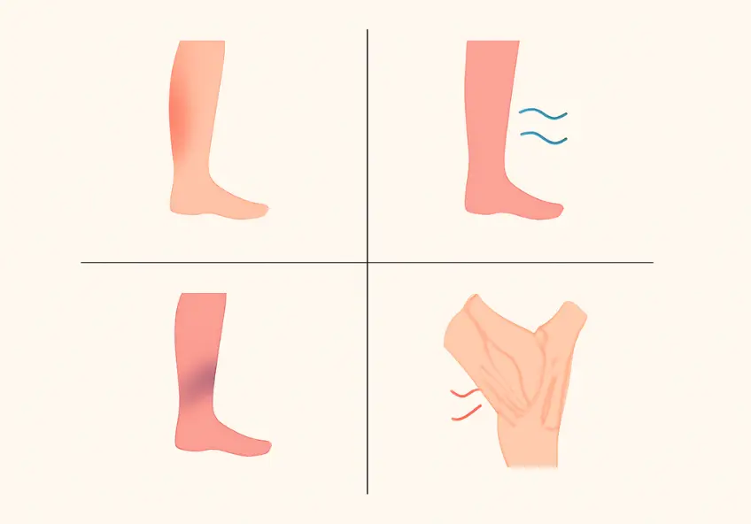 What Are the Signs and Symptoms of DVT in Leg