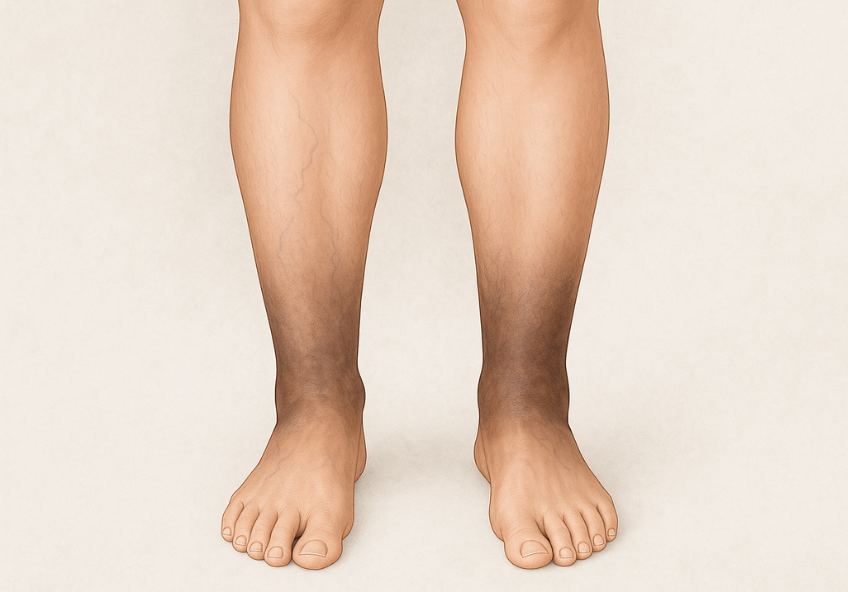 What Causes Legs to Turn Dark?